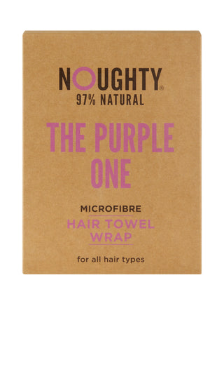 Microfibre Hair Towel - The Purple One